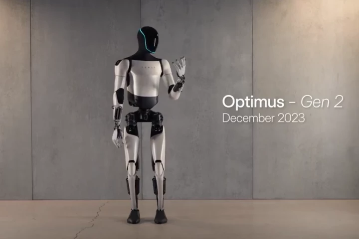 The new Tesla Optimus Gen 2 humanoid demonstrates Tesla's extraordinary development pace
