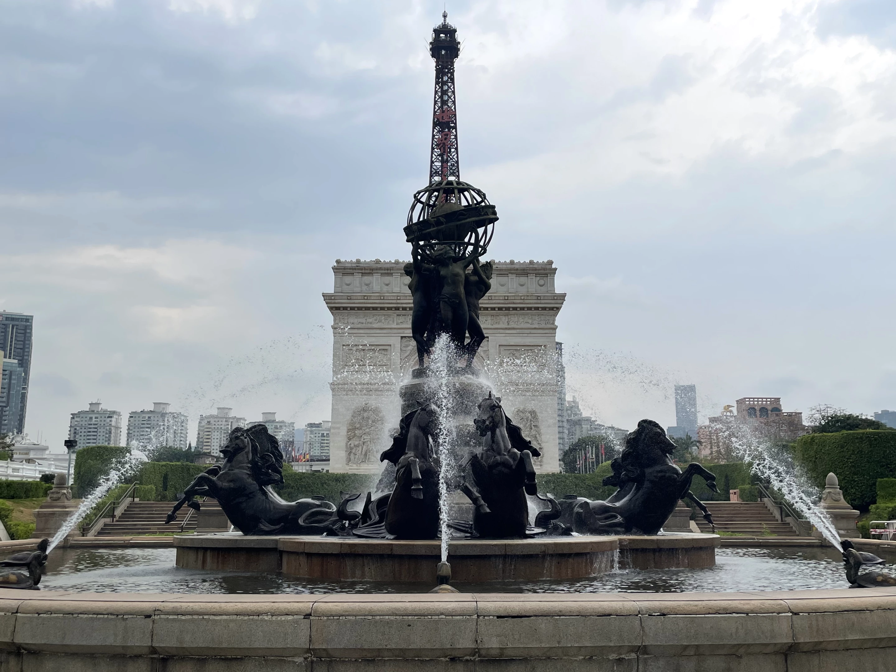 This French trio showed off the varied and detailed work that went into building Window of the World