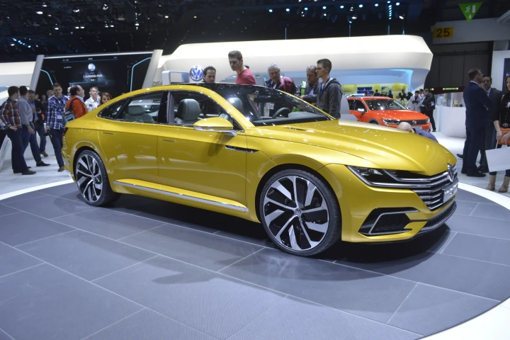 The VW Sport Coupe Concept GTE, stylish, fast and economical (Photo: C.C. Weiss/Gizmag.com)