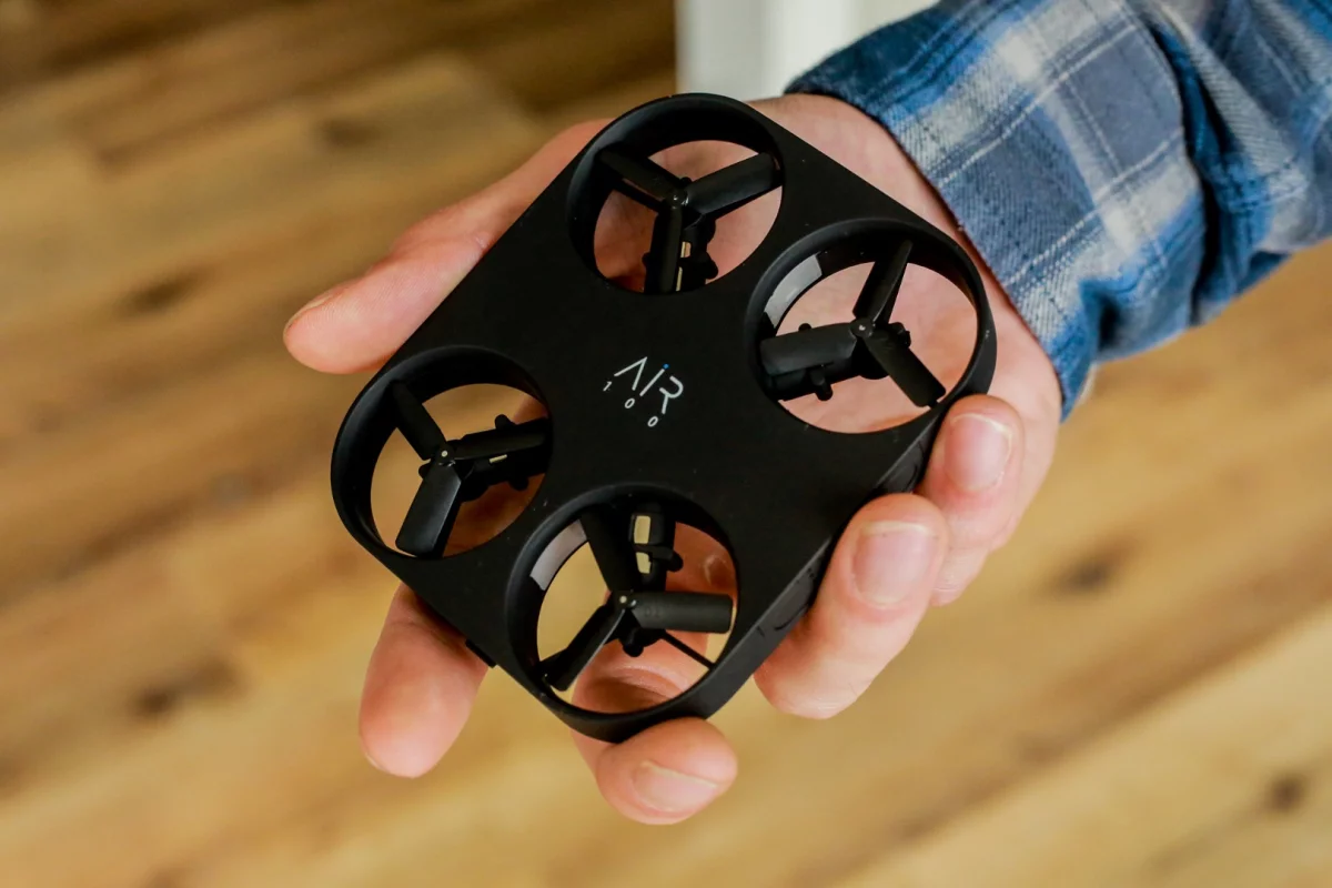 The Air Pix's autonomous mode allows you to snap selfies without manually piloting the drone
