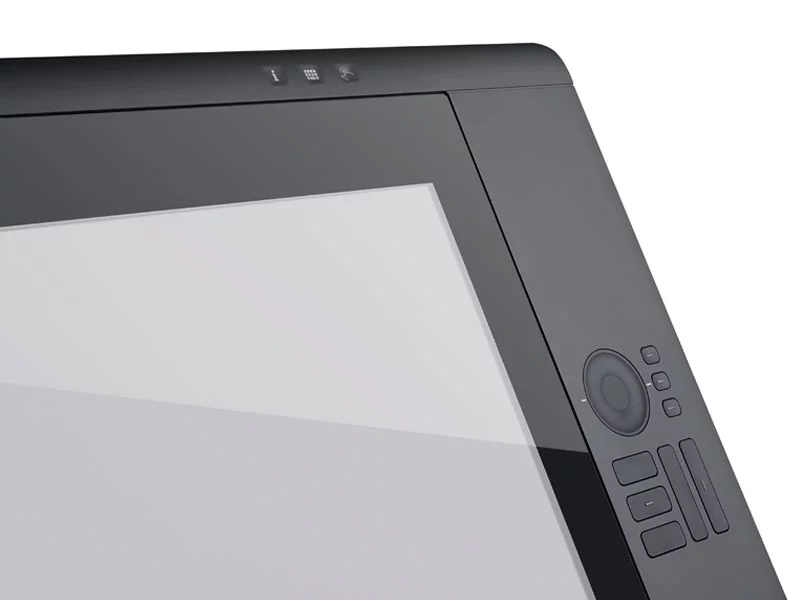 Two Touch Rings which are positioned on either side of the display and can be used to access frequently used shortcut commands and perform time-saving functions