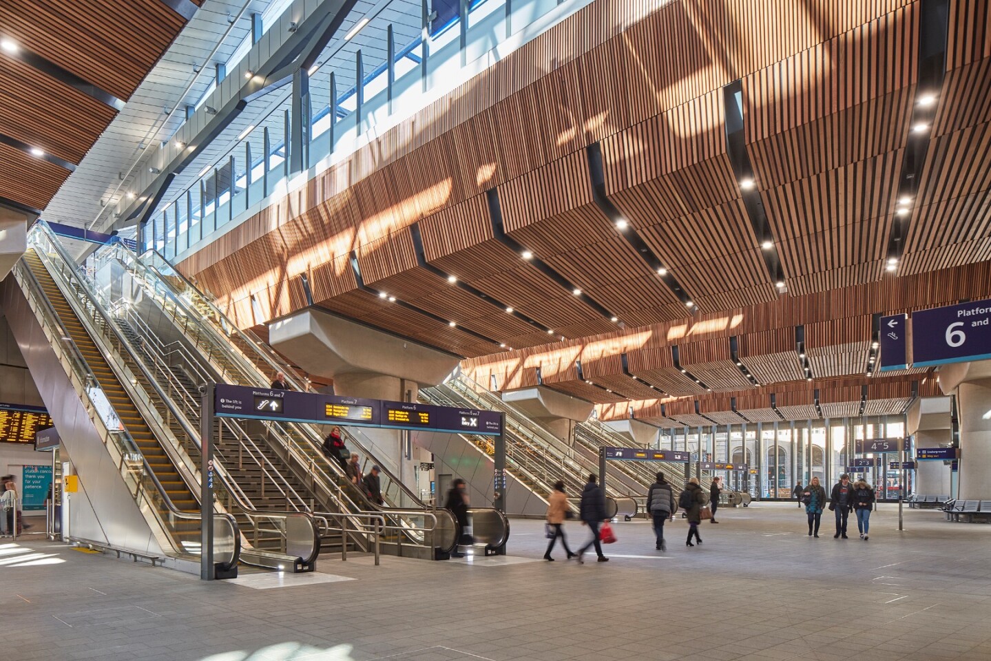 London Bridge Station was completed in May 2018