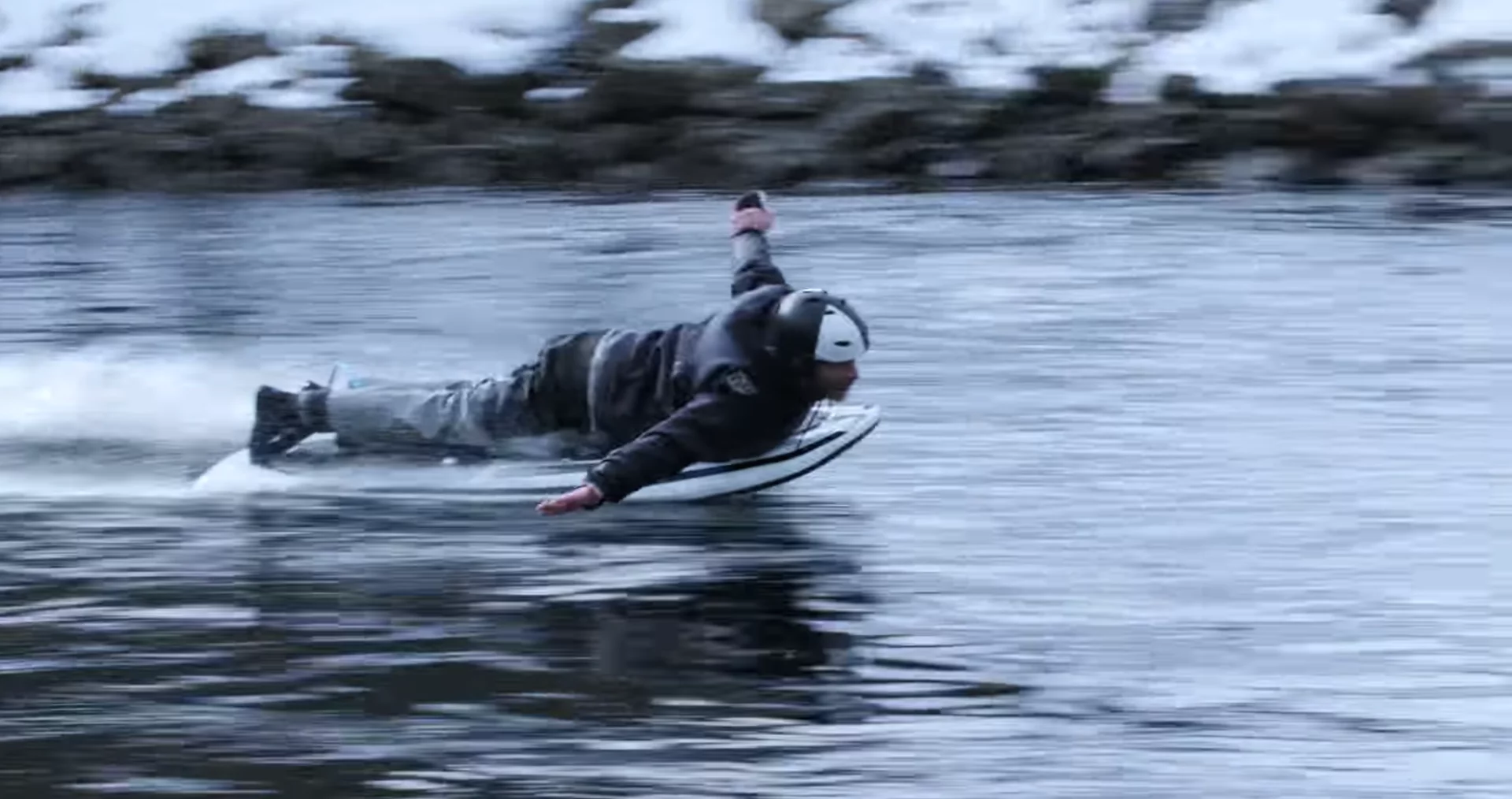 Radinn G2X: excellent for belly-flying if you don't have your stand-up game sorted out yet