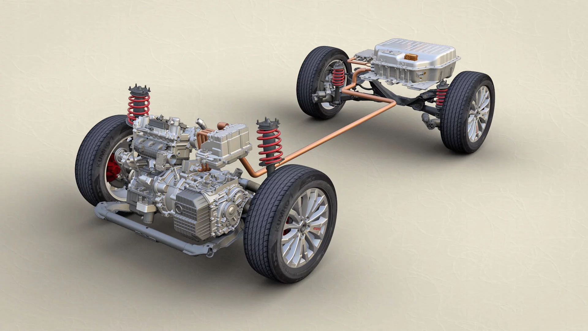 The Haval HB-02 concept combines petrol power with a plug-in electric system