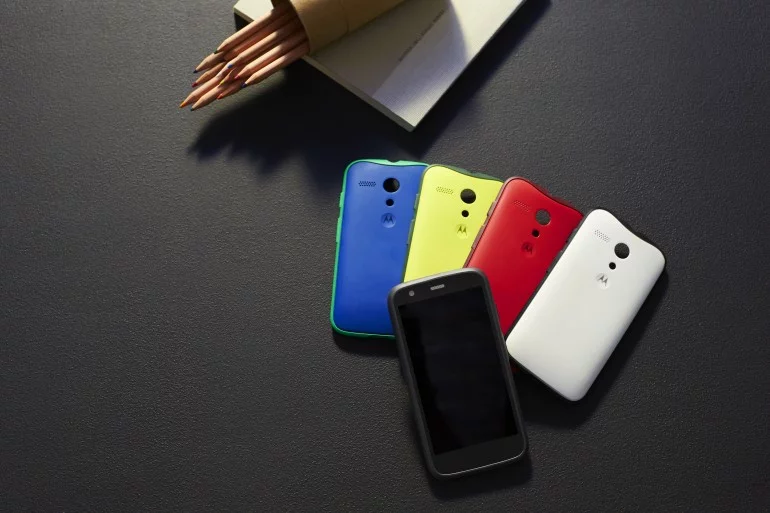 The Moto G sells for $180 off contract