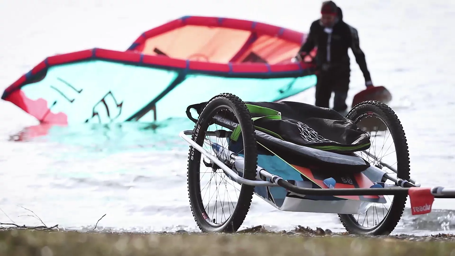 The Reacha was designed with a focus on water sports, but it's easy to see how it could be useful for plenty of other tasks in the city, on the coast, and in the country