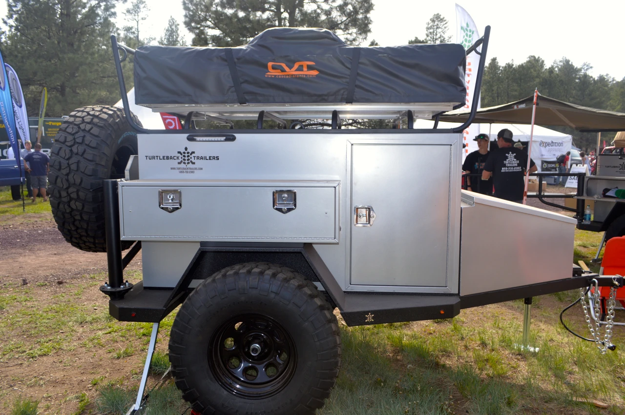 The Turtleback Trailer at Overland Expo 2014
