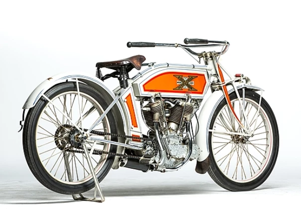 This 1913 Excelsior Twin (Lot S42) is estimated to fetch between $55,000 and $70,000