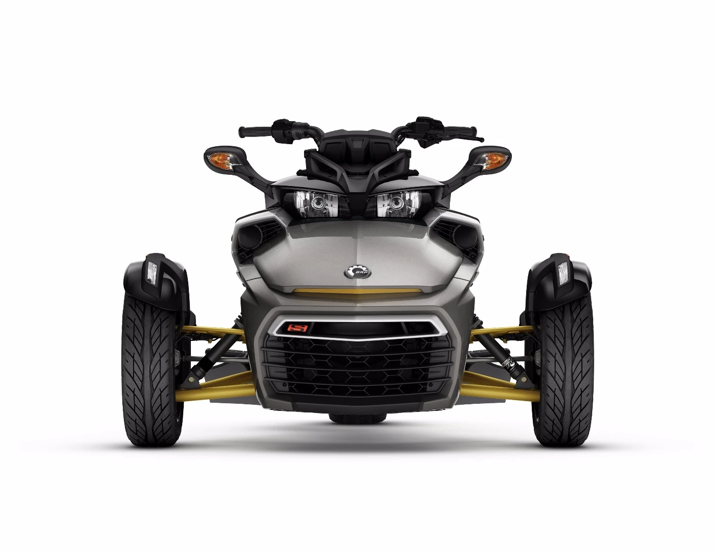 The F3-S has a more aggressive front end than earlier Spyder models
