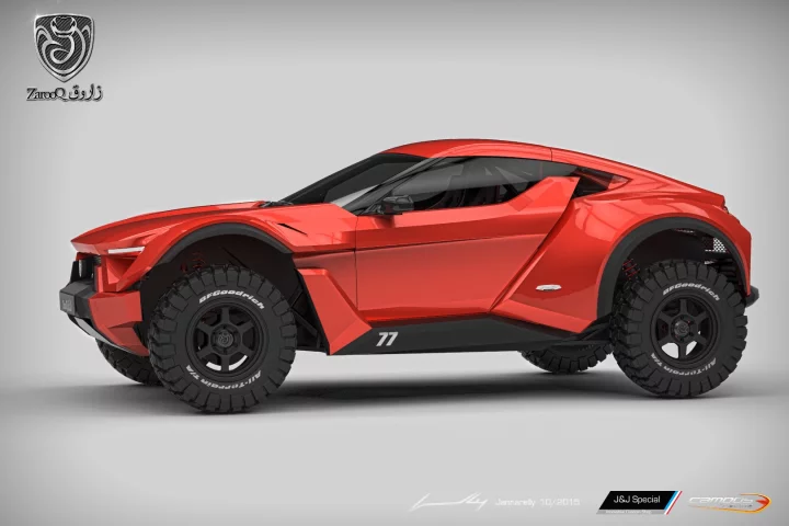 Zarooq plans to hand build each Sand Racer and make plenty of customization available