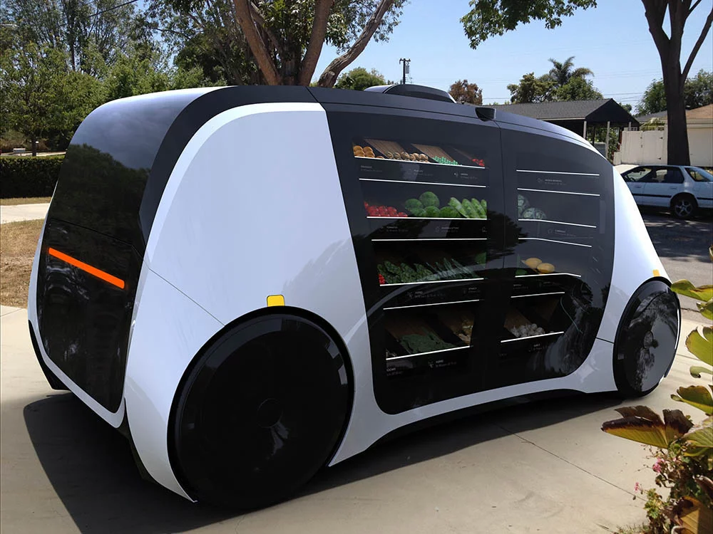 Robomart delivers fresh produce on demand