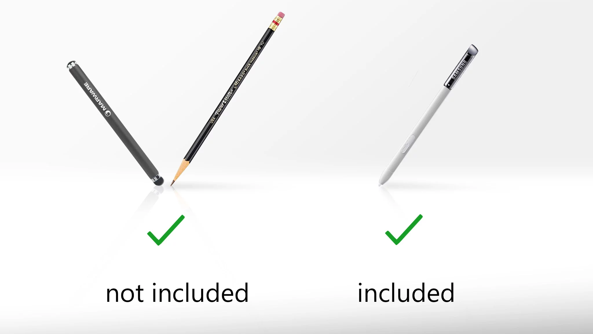 Sony says you can use a pencil on the Ultra's screen