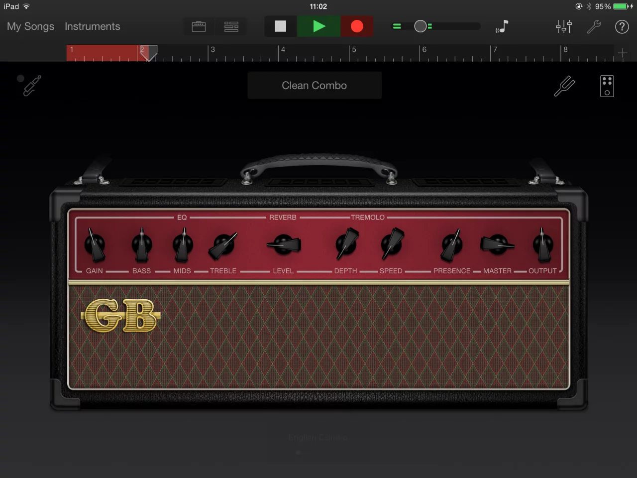 I also had the opportunity to use the Duet with an iPad Air and GarageBand