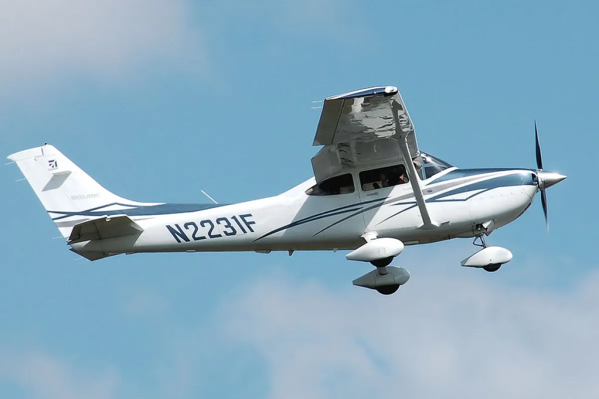 The Turbo 182 NXT is based on the Cessna Model 182 Skylane, shown here