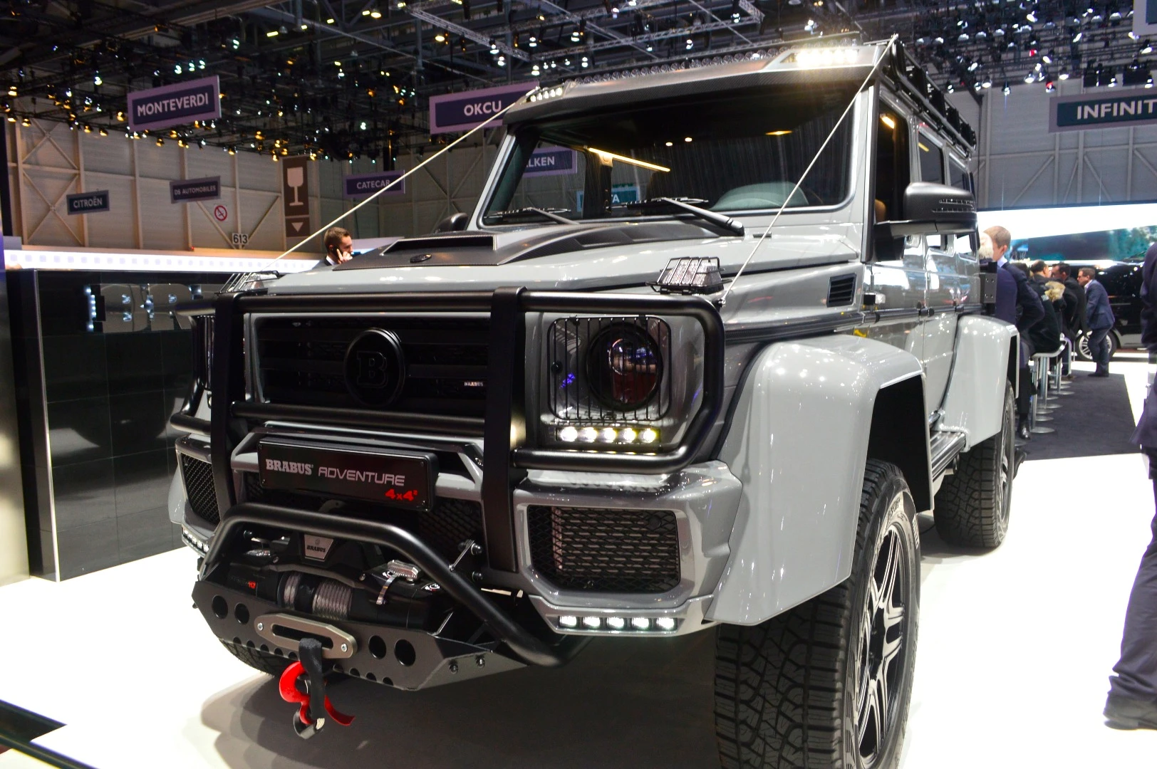 Brabus debuts the 550 Adventure at the 2017 Geneva Motor Show