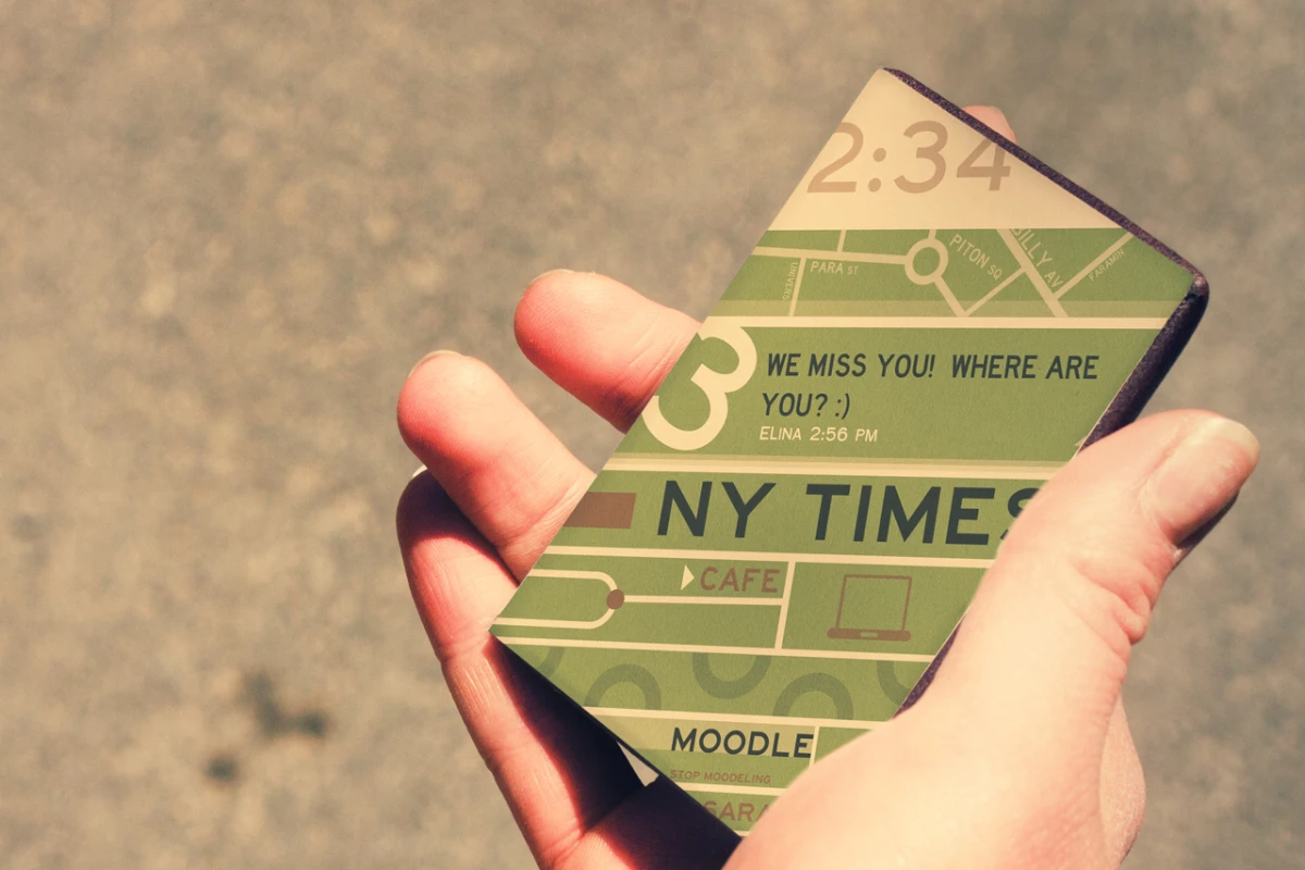 Rimino is based on color E-Ink technology, with an interface inspired by print posters