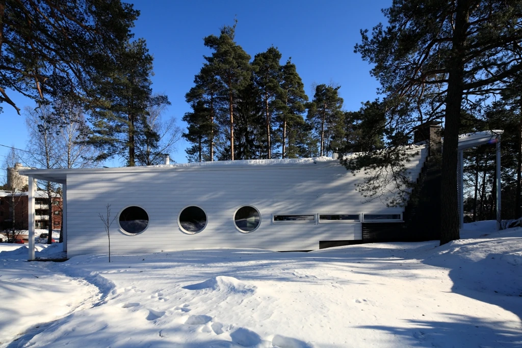 The Apelle wooden family home located in Karjaa, Finland