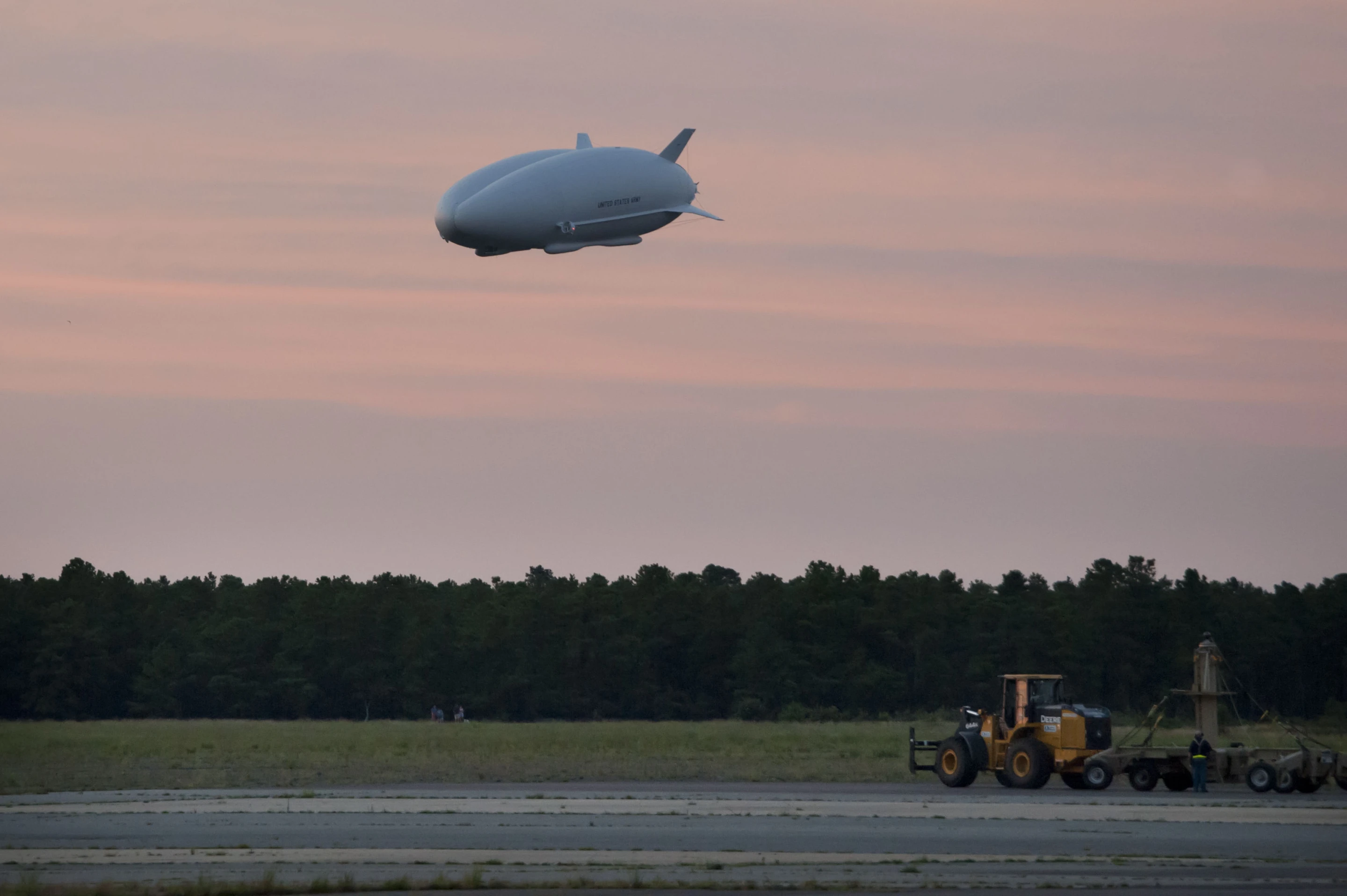 First flight of the Northrop Grumman LEMV airship (Photo: Northrop Grumman)