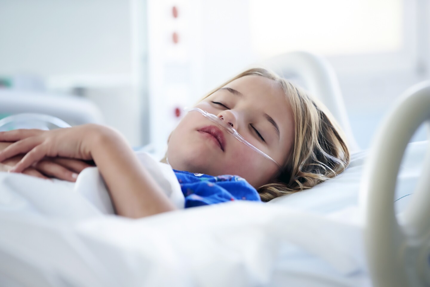 Children in the emergency room with a very low blood sugar and metabolism