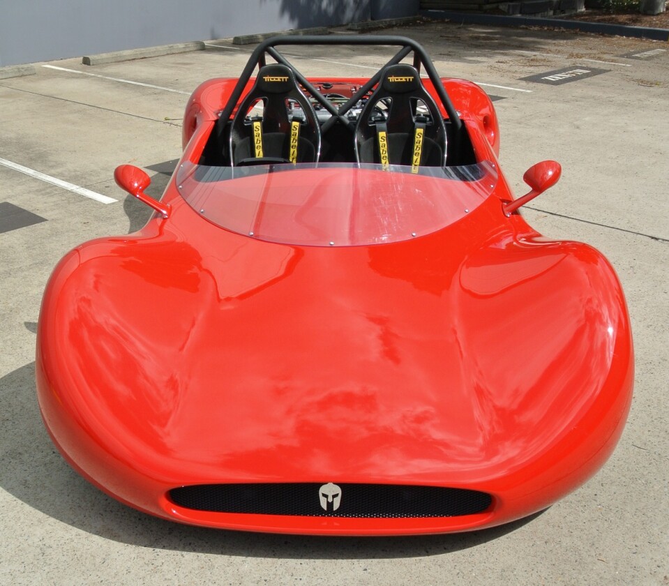 Full carbon bodywork weighs 20 kg in total