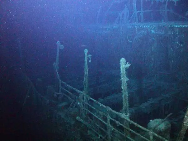 Starboard Side of the SS Mantola Poop Deck