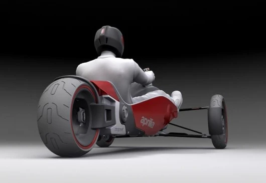 With all that rubber on the road, the Magnet can be expected to corner faster than a motorcycle too.