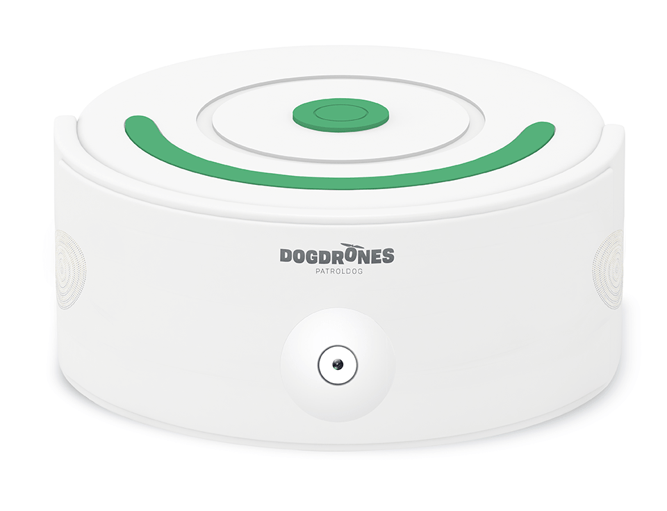 The team has developed early prototypes of the DogDrones, including PatrolDog 1, depicted in this rendering