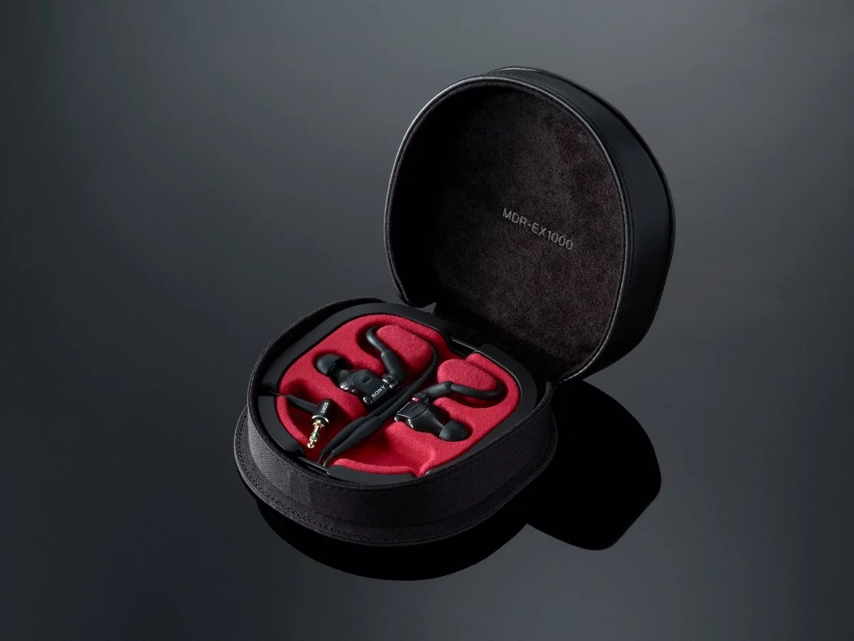 The audiophile-pleasing MDR-EX1000 earbuds