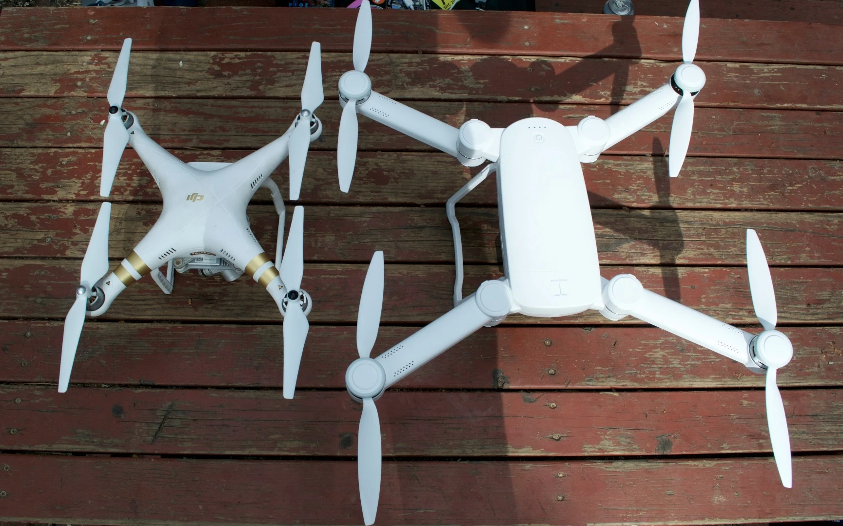 ProDrone Byrd Standard compared with DJI Phantom 3