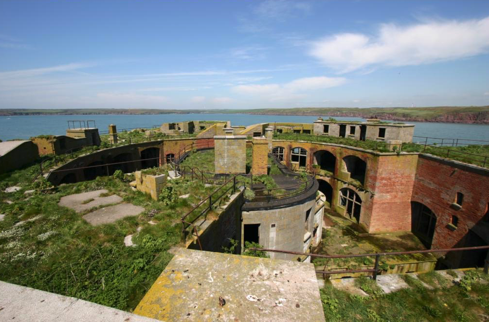 British island fort up for sale, needs work before move in day