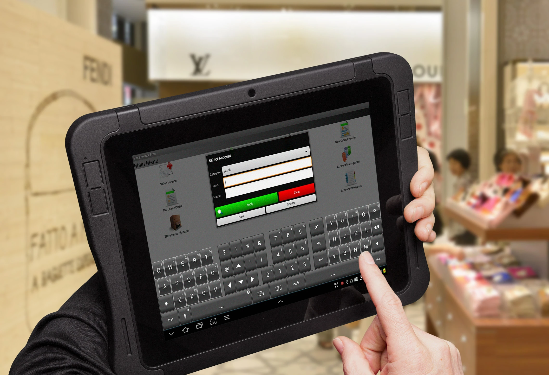 The Crossfire Pro modular business tablet from Entegra Technologies
