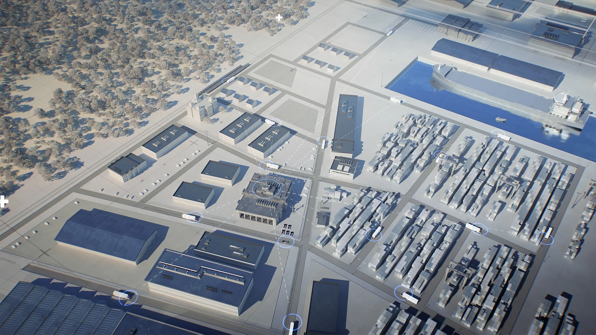 Much is said about the emergence of autonomous cars on our streets, but enclosed areas like ports, factories and corporate campuses may well be the places where they are put to work first