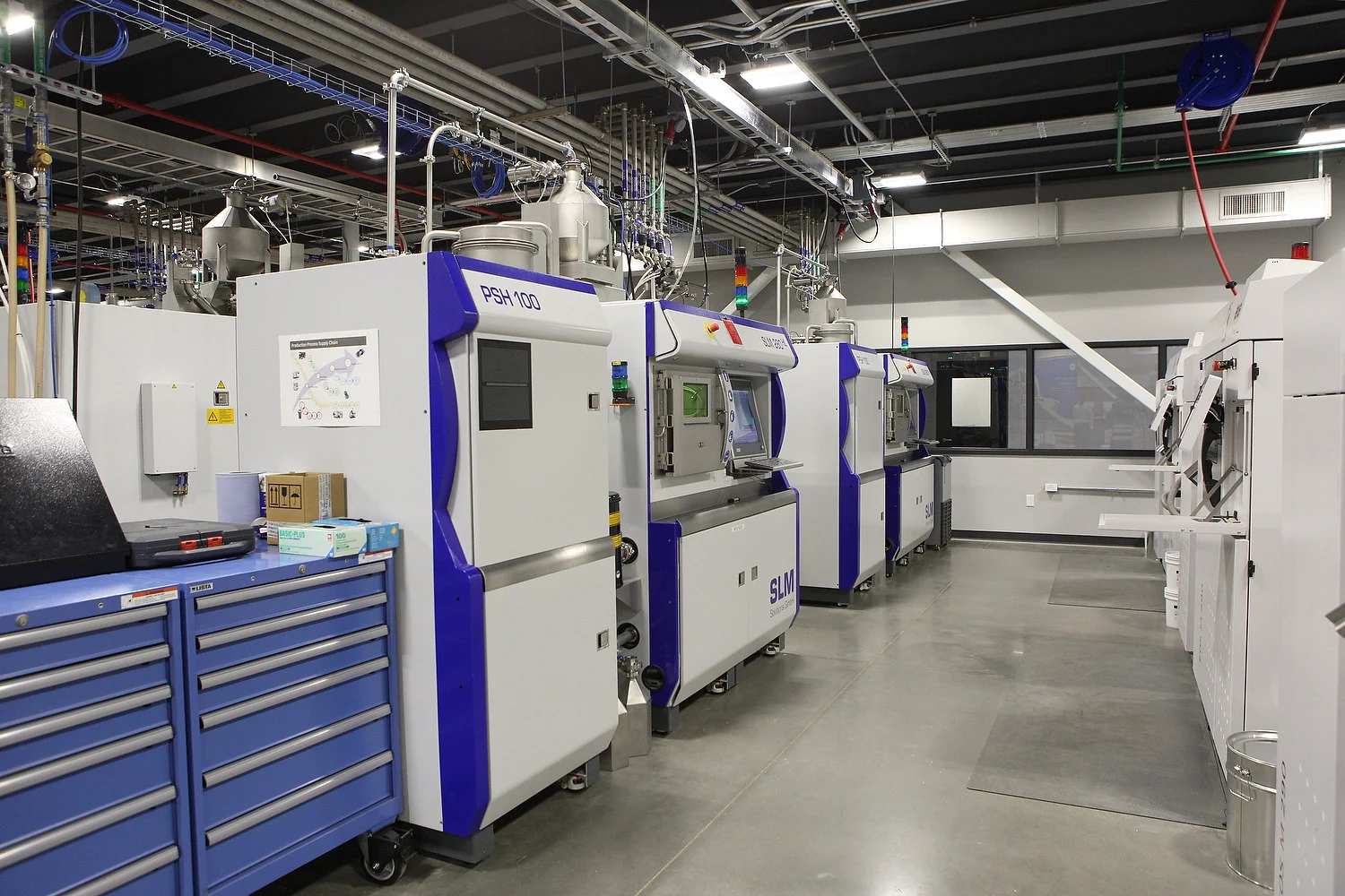 GE's custom-modified 3D printers