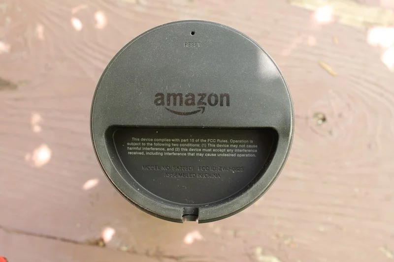 Echo's biggest lacking is a rechargeable battery.