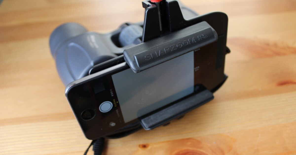 Review Snapzoom binocular adapter for smartphone cameras