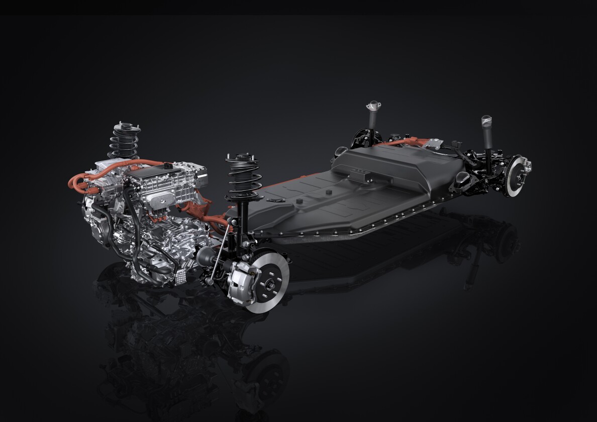Lexus has equipped its debut BEV with a set of purpose-built aerodynamic wheels and underbody cover