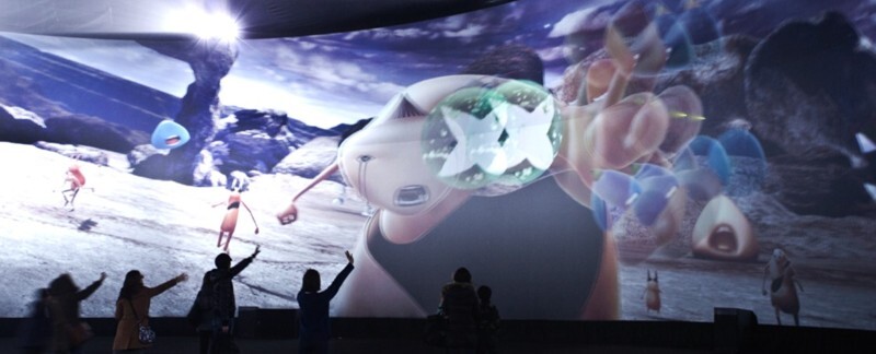 Many of the attractions at the Live Park 4D World Tour center around having users create an avatar of themselves that they can interact with and take on a virtual adventure