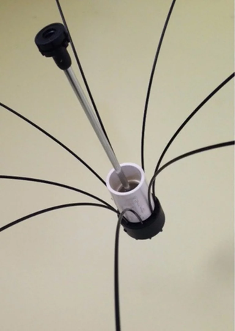 The RainBender uses flexible canopy ribs