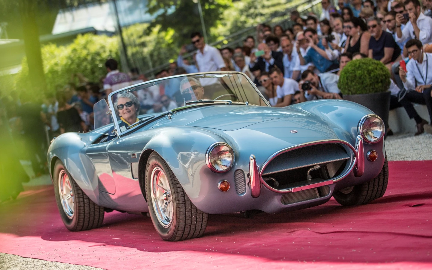 The Trofeo Auto & Design for the most exciting design went to the 1966 Shelby Cobra 427 Roadster of American Brendan M. Finn.