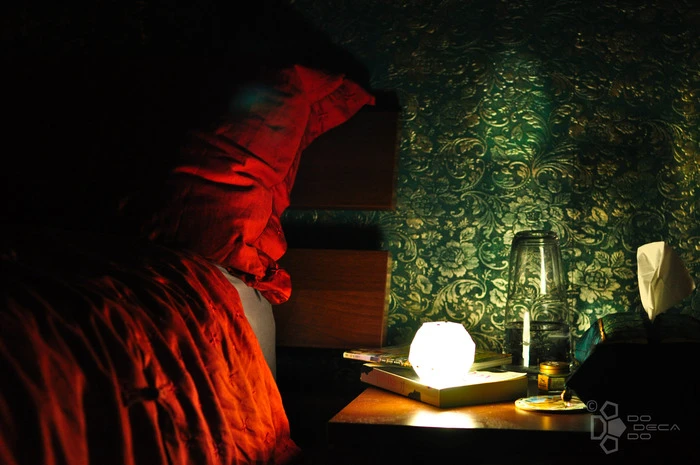 Rechargeable DodecadoPlus being used for night lighting