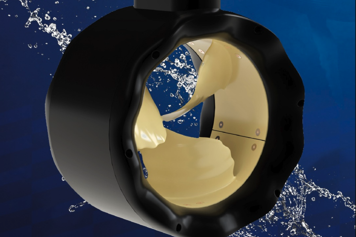 BlueNav's new Whale Design propeller blades feature tubercle-inspired bumps on its edge and striations on its body