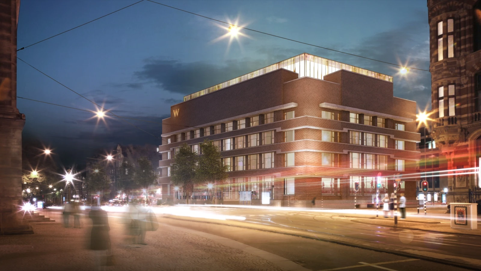 W Amsterdam is located close to Dam Square and the Royal Palace