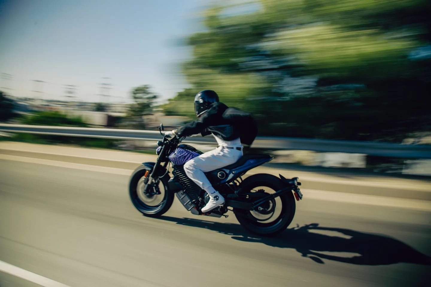 Top speed hasn't been given but riders can expect a 0-60-mph sprint in 3.5 seconds