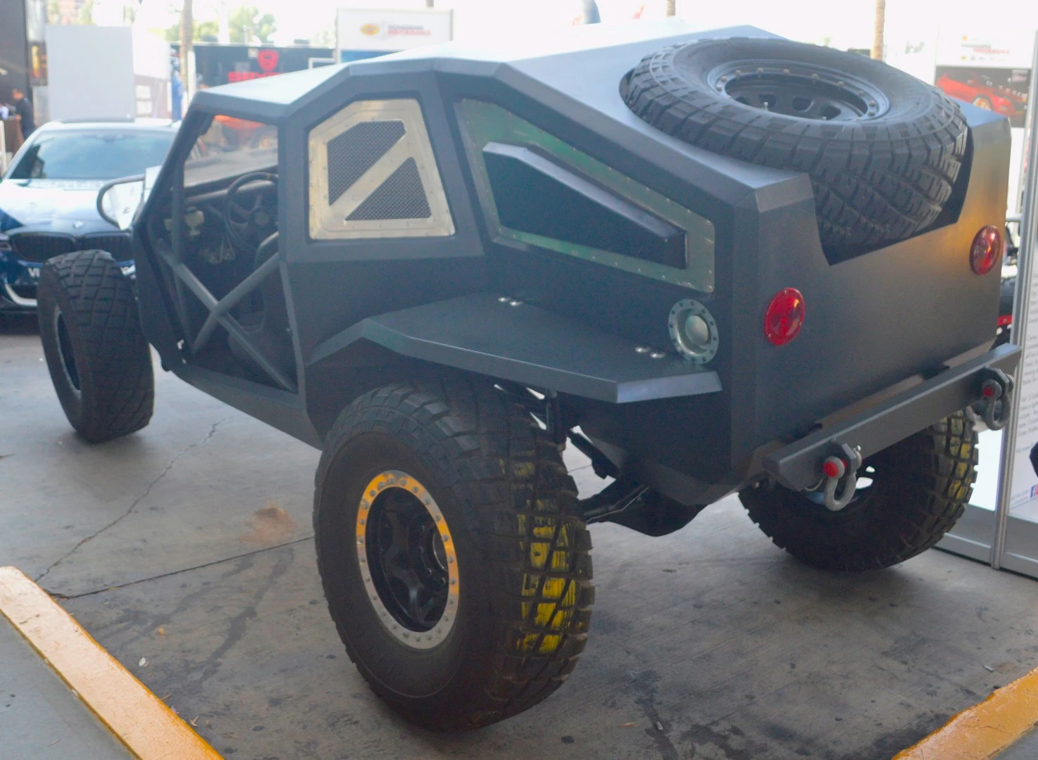 The Fast Attack is powered by a modified 500-hp 6.2-liter LS3 engine and includes a custom-built chassis and suspension and fiberglass body