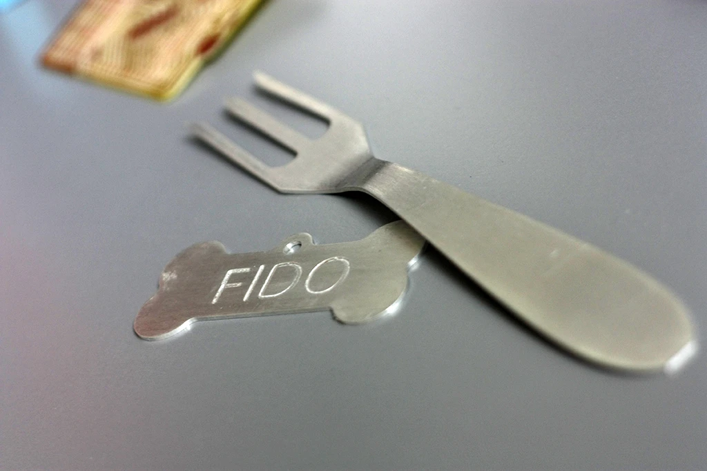 Examples of aluminum cut with the FABtotum