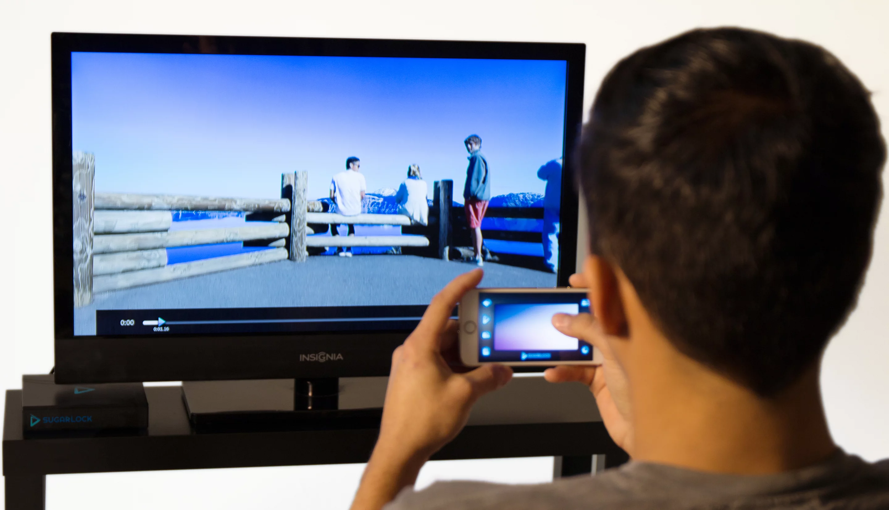 Sugarlock uses a smartphone as a remote control