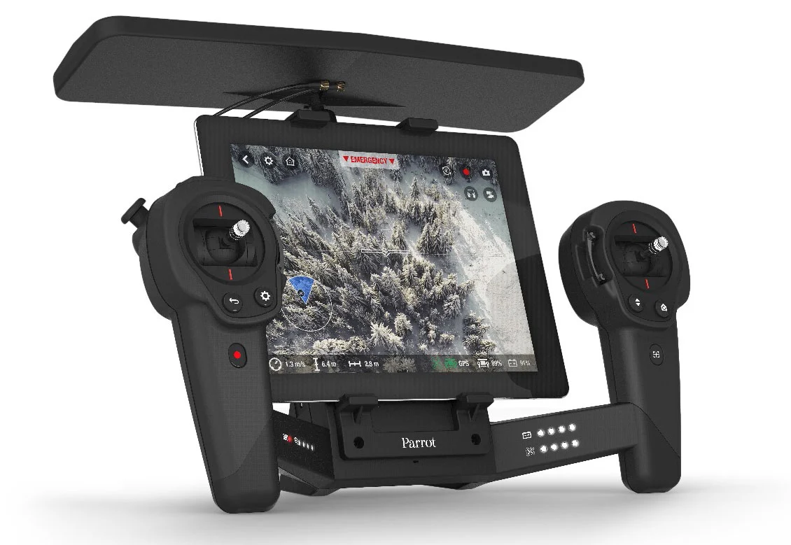 The Skycontroller enables users to experience first-person-view flying