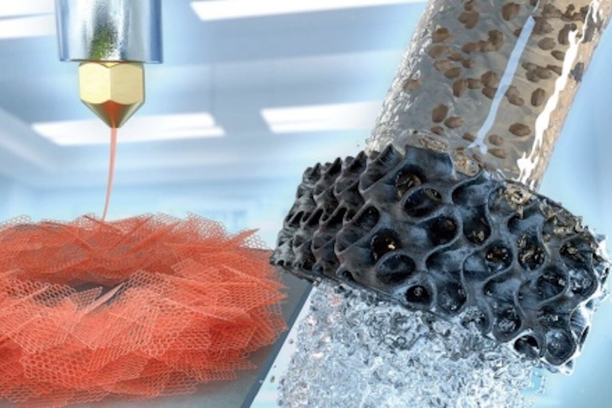 3D printed Graphene Aerogel Makes Efficient Scalable Water Filter 3d-printed-graphene-aerogel-makes-efficient-scalable-water-filter