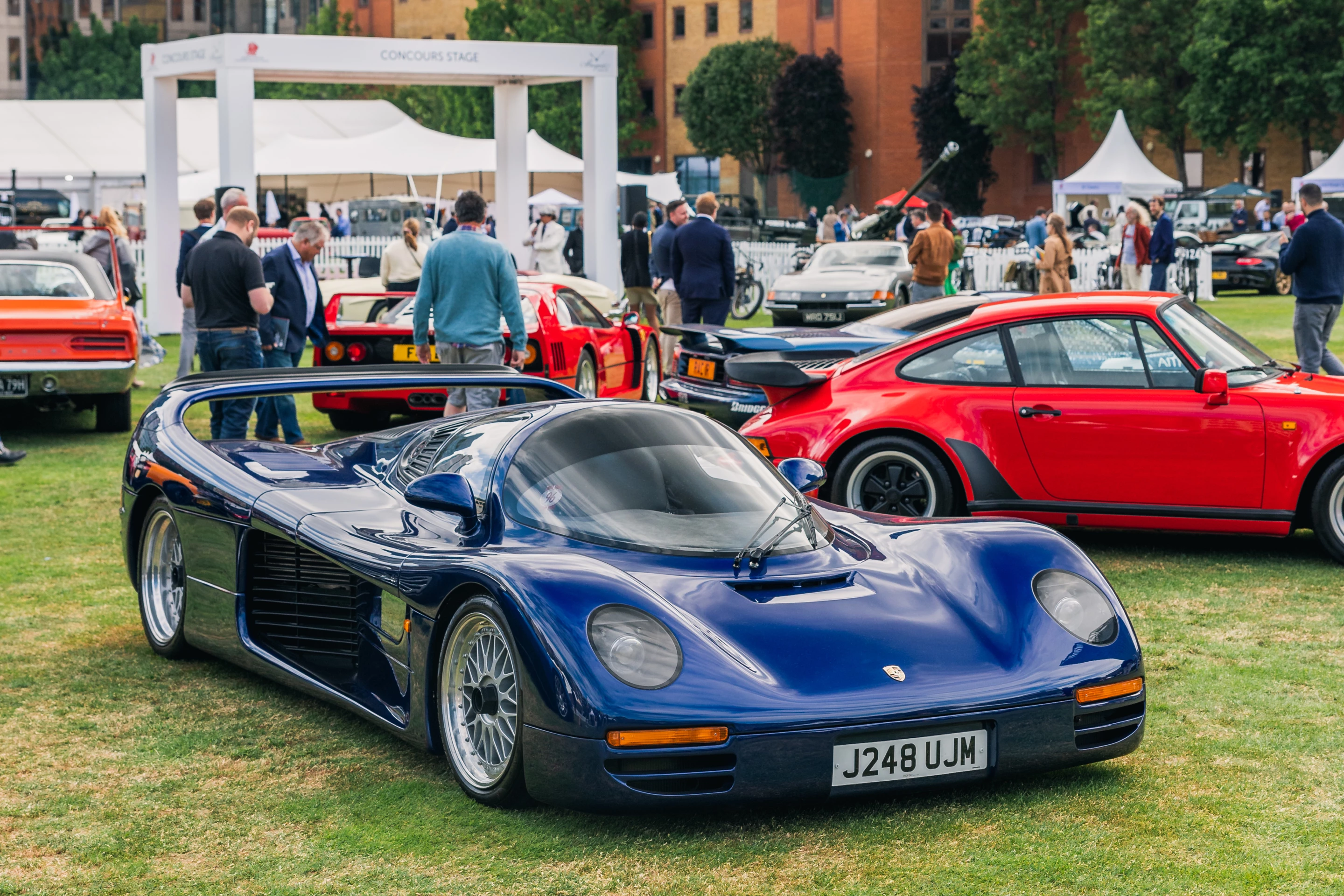The London Concours concluded on 9 June 2023 with the 17-person expert committee of judges awarding the Best of Show Award to this Schuppan 962CR, the sister car of the car currently for sale at Bingo Sports in Tokyo. The London Concours car was the first Schuppan 962 prototype and the Tokyo car was the second Schuppan 962 prototype.