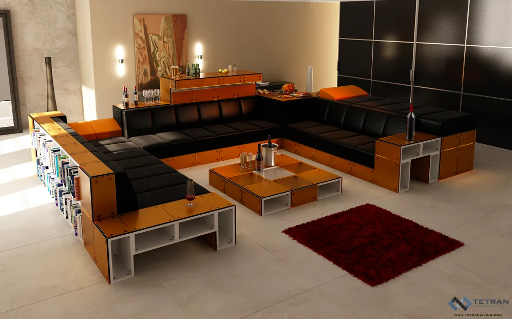 For an idea that has yet to make it to Kickstarter, a remarkable amount of work has gone into Tetran - a modular design possibly best described as LEGO for furniture